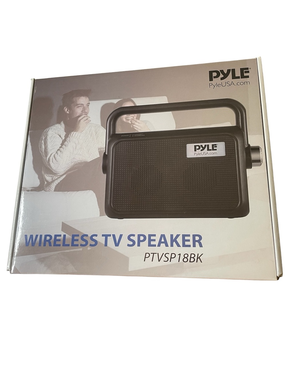 Pyle Wireless TV Speaker PTVSP18BK — New